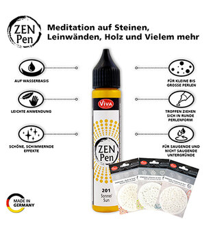 Zen Pen, set van 2, Geel/Groen