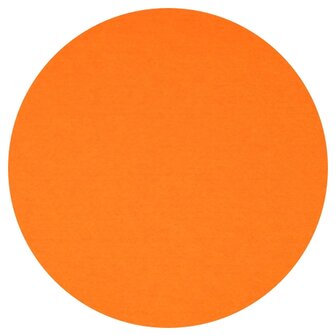 Knutsel vilt 3mm dik 50 x 75 cm oranje - Viltdeco