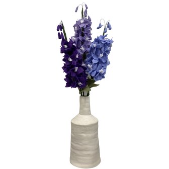 DIY pakket Delphinium/Ridderspoor Paars/Lila &amp; Lavendel Gem&ecirc;leerd 